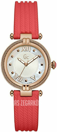 Guess Collection Srebrny/Guma Ø38 mm Y18007L1