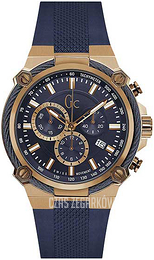 Guess Niebieski/Guma Ø44 mm Y24006G7