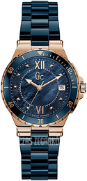 Guess Collection Niebieski/Czeramiczna Ø36 mm Y42003L7