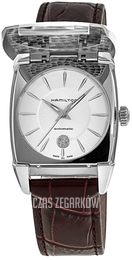 Hamilton American Classic Flintridge Srebrny/Skóra H15415851