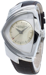 Hamilton Ventura Szary/Skóra H24515581