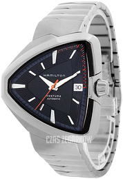 Hamilton Ventura Czarny/Stal H24555131