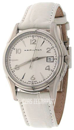 Hamilton American Classic Jazzmaster Srebrny/Skóra Ø34 mm H32361915