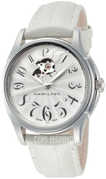 Hamilton American Classic Jazzmaster Jazzmaster Srebrny/Skóra Ø34 mm H32365313