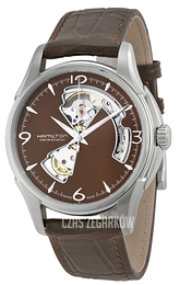 Hamilton American Classic Jazzmaster Brązowy/Skóra Ø41 mm H32565595