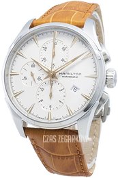 Hamilton Jazzmaster Biały/Skóra Ø42 mm H32586511