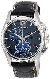 Hamilton Niebieski/Skóra Ø42 mm H32612741