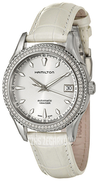 Hamilton American Classic Jazzmaster Seaview Srebrny/Skóra Ø37 mm H37495811