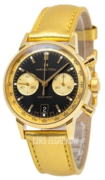 Hamilton American Classic Intra-Matic Czarny/Skóra Ø40 mm H38436830