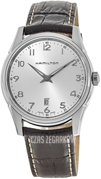 Hamilton American Classic Jazzmaster Thinline Srebrny/Skóra Ø42 mm H38511553