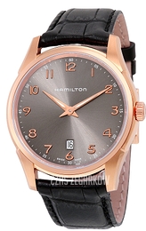 Hamilton American Classic Jazzmaster Szary/Skóra Ø42 mm H38541783