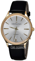 Hamilton Jazzmaster Srebrny/Skóra Ø40 mm H38545751