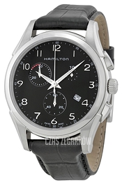 Hamilton American Classic Jazzmaster Thinline Czarny/Skóra Ø43 mm H38612733