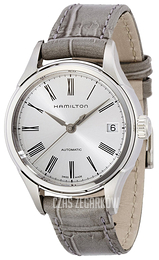 Hamilton Srebrny/Skóra Ø34 mm H39415854