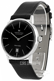 Hamilton Czarny/Skóra Ø38 mm H39455731