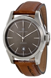 Hamilton American Classic Timeless Szary/Skóra Ø42 mm H42415591