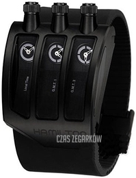 Hamilton Khaki Czarny/Guma H51581339