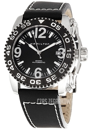 Hamilton Khaki Czarny/Skóra Ø40 mm H62455735