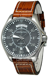 Hamilton Szary/Skóra Ø42 mm H64615585