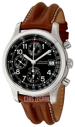 Hamilton Khaki Czarny/Skóra Ø40 mm H66416533