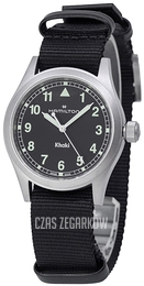 Hamilton Khaki Field Czarny/Tkanina Ø38 mm H69401430