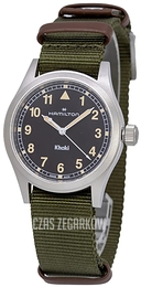 Hamilton Khaki Field Czarny/Tkanina Ø38 mm H69401930