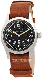 Hamilton Czarny/Skóra Ø38 mm H69439531