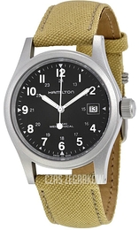 Hamilton Khaki Field Czarny/Tkanina Ø38 mm H69439933