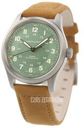Hamilton Khaki Field Zielony/Skóra Ø38 mm H70205860