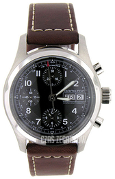 Hamilton Khaki Czarny/Skóra Ø38 mm H71456533