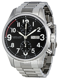 Hamilton Navy Czarny/Stal Ø44 mm H71716133