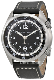 Hamilton Khaki Czarny/Skóra Ø41 mm H76455933