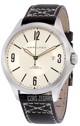 Hamilton Khaki Aviation Srebrny/Skóra Ø42 mm H76665725