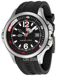 Hamilton Khaki Czarny/Guma Ø42 mm H77555335