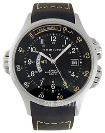 Hamilton Khaki Czarny/Guma Ø42 mm H77645333