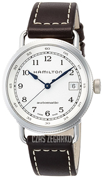 Hamilton Biały/Skóra Ø36 mm H78215553