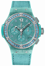 Hublot Big Bang 41mm Zielony/Tkanina Ø41 mm 341.XL.2770.NR.1237