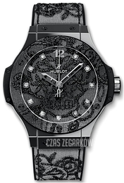 Hublot Big Bang 41mm Czarny/Guma Ø41 mm 343.SS.6570.NR.BSK16