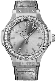 Hublot Big Bang 38Mm Srebrny/Guma Ø38 mm 361.SX.4310.LR.1204.JPN18