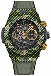 Hublot Big Bang 44.5mm Szkieletowa tarczy/Tkanina Ø44.5 mm 411.YG.1198.NR.ITI16