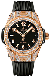 Hublot Big Bang 38mm Czarny/Guma Ø38 mm 465.OX.1180.RX.1604