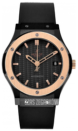 Hublot Classic Fusion Czarny/Guma Ø45 mm 511.CO.1781.RX