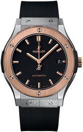 Hublot Classic Fusion Czarny/Guma Ø45 mm 511.NO.1181.RX
