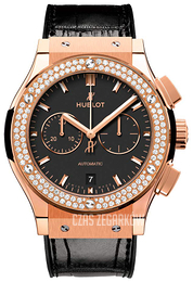 Hublot Classic Fusion Czarny/Skóra Ø42 mm 541.OX.1181.LR.1104