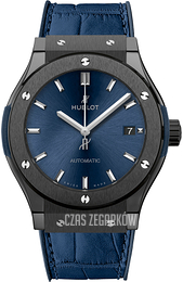 Hublot Classic Fusion Niebieski/Guma Ø42 mm 542.CM.7170.LR