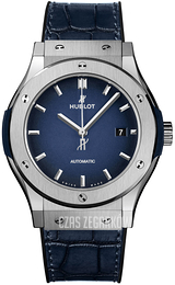 Hublot Classic Fusion Niebieski/Guma Ø42 mm 542.NX.6670.LR.JPN18