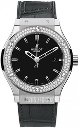 Hublot Classic Fusion Czarny/Skóra Ø42 mm 542.ZX.1170.LR.1104