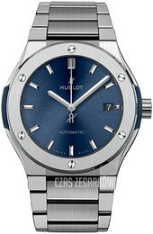 Hublot Classic Fusion Niebieski/Tytan Ø42 mm 548.NX.7170.NX