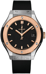 Hublot Classic Fusion Czarny/Guma Ø38 mm 565.NO.1181.RX
