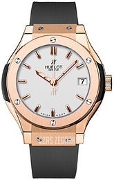 Hublot Classic Fusion Srebrny/Guma Ø33 mm 581.OX.2610.RX